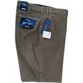 Bruhl Mens Big Size Fine Rib Cotton Stretch Chino