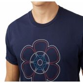 Ben Sherman Mens Big Size Plectrum Target Print Cotton Crew Neck T Shirt