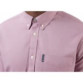 Ben Sherman Mens Big Size Cotton Oxford Button Down Collar Short Sleeve Shirt