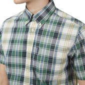 Ben Sherman Mens Big Size Button Down Collar Casual Short Sleeve Shirt