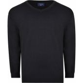 Espionage Mens Big Size Cotton V Neck Sweater