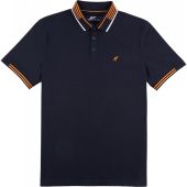 Mish Mash Mens Big Size Pattern Contrast Fashion Polo