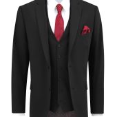 D555 Mens Big Size Plain Stretch Suit Jacket