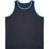 Espionage Mens Big Size Contrast Trim Sports Cotton Vest