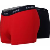 CECEBA Mens Big Size Stretch Cotton Two Pack Trunks