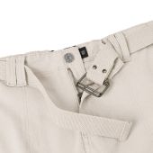 Kam Mens Big Size Belted Cargo Stretch Short