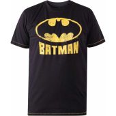 Duke Mens Big Size Gotham Batman Print Cotton Crew Neck T Shirt