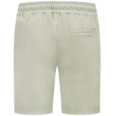 D555 Mens Big Size Stretch Pique Elasticated Waist Shorts With Pin Tuck Front