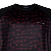 Espionage Mens Big Size Stretch Performance Patterned Crew Neck T Shirt