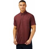 Ben Sherman Mens Big Size Signature Oxford Short Sleeve Shirt