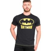 Duke Mens Big Size Gotham Batman Print Cotton Crew Neck T Shirt