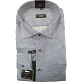 Eterna Mens Big Size Cotton Comfort Fit Formal Long Sleeve Shirt