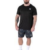 D555 Mens Big Size Sports Top Dry Wear Light Weight Reno Mesh Crew Neck T-shirt