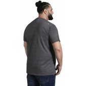 D555 Mens Big Size Coloured Skull Print Crew Neck T Shirt
