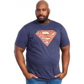 Mens Big Size SCAMPTON D555 Official Superman Printed T-Shirt