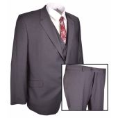 Big Size Hugo James Stretch Charcoal Jacket