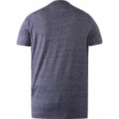 Duke Mens Big Size Saxophone Print Cotton Crew Neck T Shirt