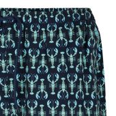 Espionage Mens Big Size Lobster Print Swim Short