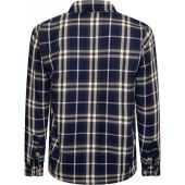 Kam Mens Big Size Zip Through Quilted Padded Shirt Jacket