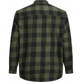 Mens Big Size JACK and JONES Long Sleeved Check Shirt