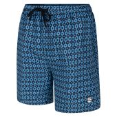 Espionage Mens Big Size Geometric Print Swim Shorts