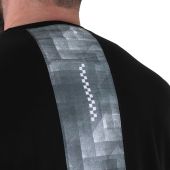 D555 Mens Big Size Sports Top Dry Wear Light Weight Reno Mesh Crew Neck T-shirt