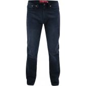 Duke Mens Big Size D555 Dark Wash Stretch Denim Jean