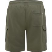 D555 Mens Big Size Elasticated Waist Fleece Cargo Shorts