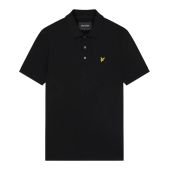 Lyle & Scott Mens Big Size Plain Stretch Short Sleeve Polo