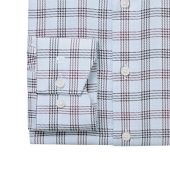 Olymp Mens Big Size Comfort Fit Woven Check Non Iron Formal Long Sleeve Shirt