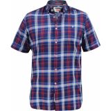 BLUE RED CHECK