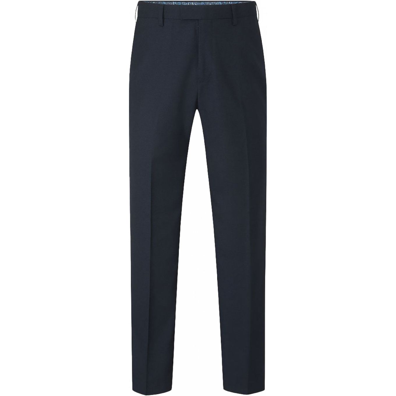 Skopes Mens Big Size Plain Front Textured Cloth Suit Trouser