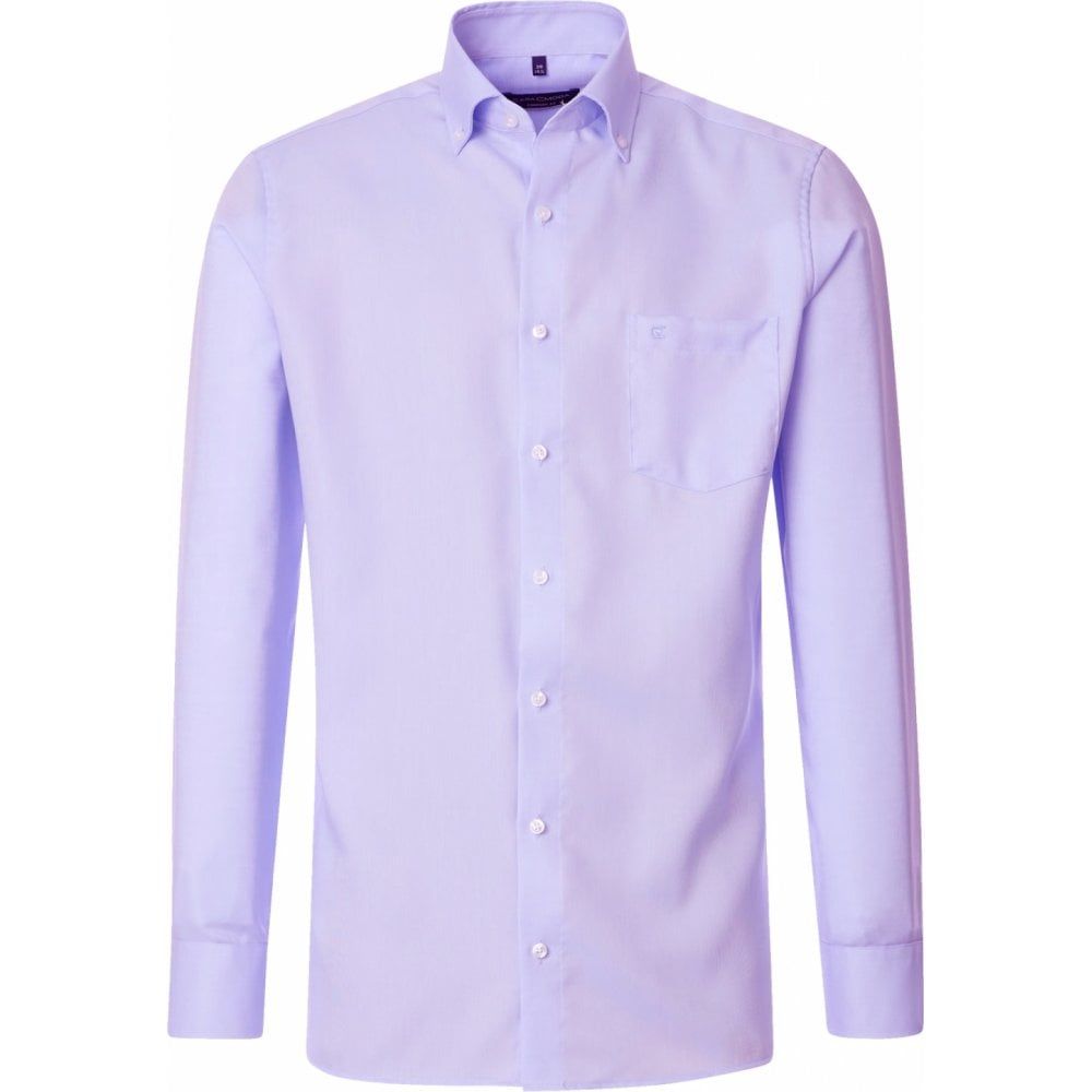 Casa Moda Mens Big Size Oxford Button Down Collar Long Sleeve Shirt