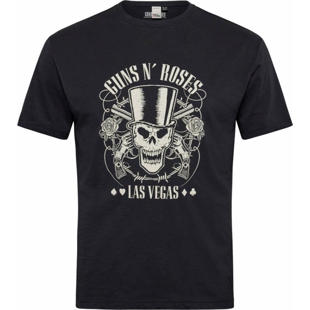 North 56°4 Mens Big Size Licenced Guns N roses Band tee Shirt