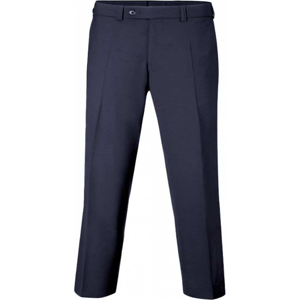 Eurex Mens Big Size Wool Stretch Trouser With Security Pocket