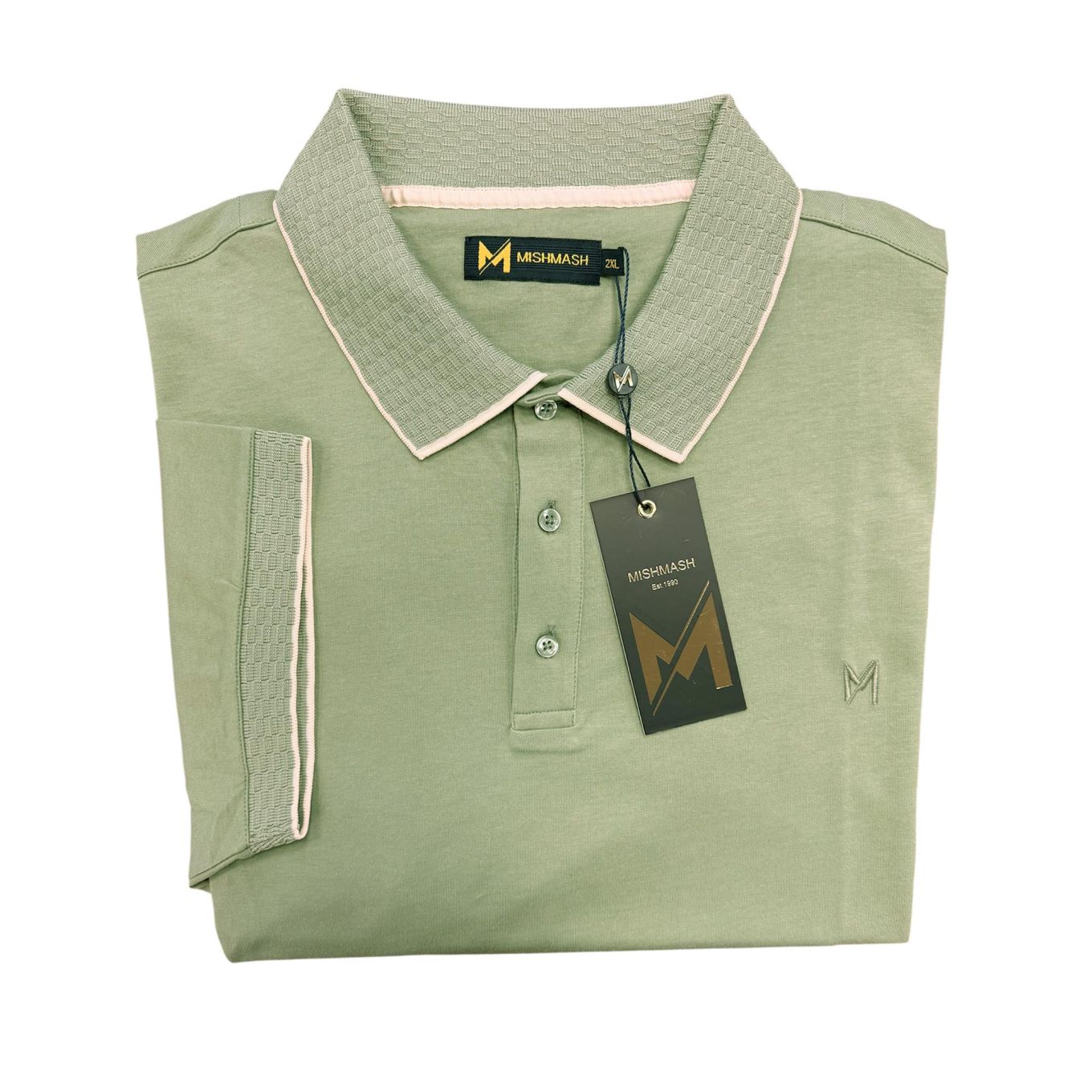Mish Mash Mens Big Size Short Sleeve Polo