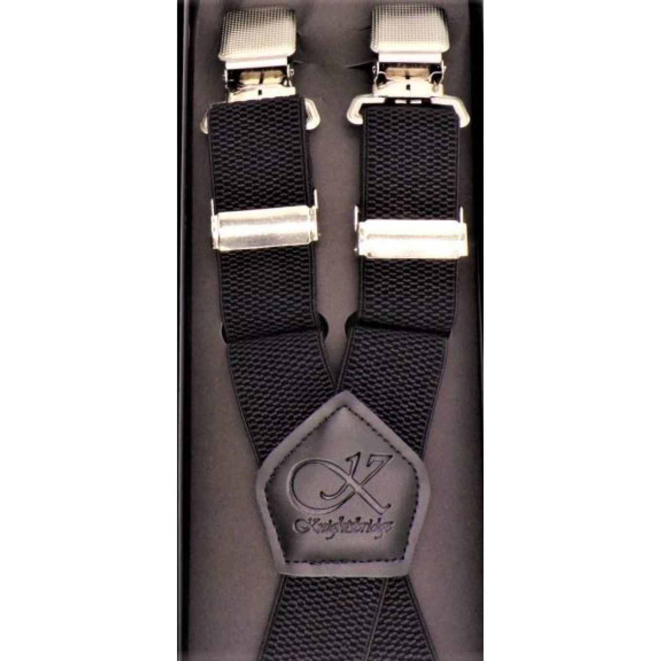 knightsbridge Mens Big Size Extra Long and Strong Wide Clip Braces