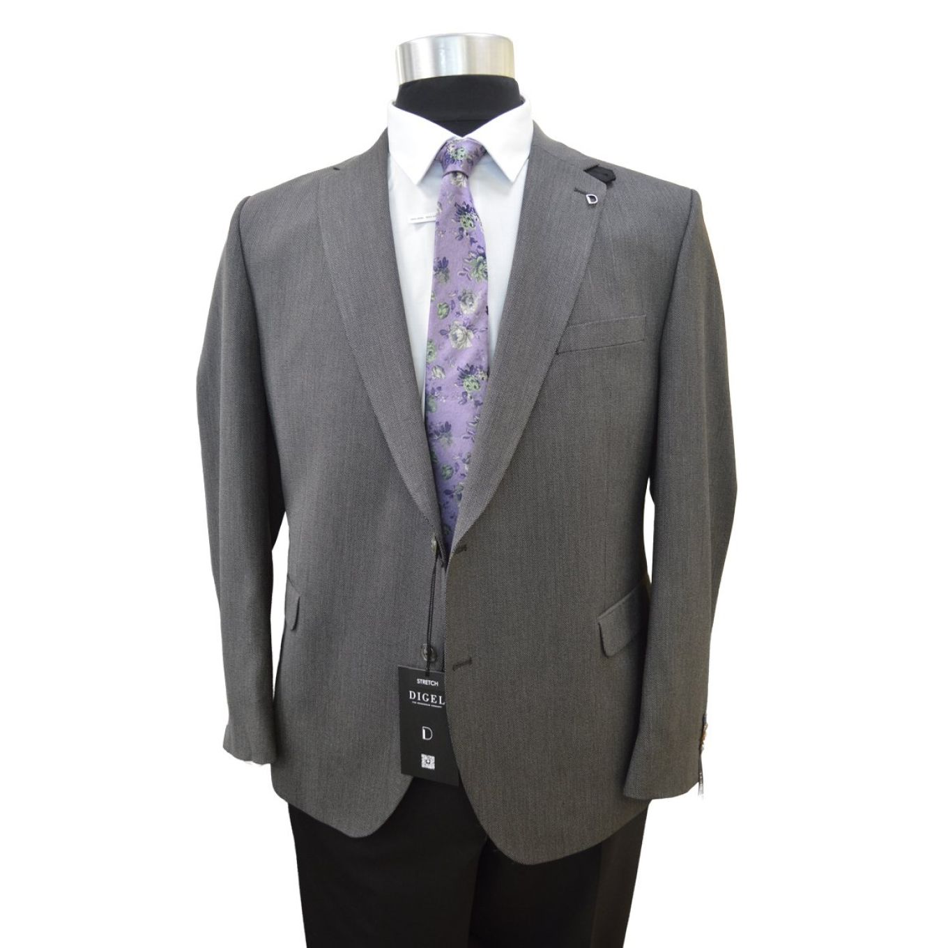 Digel Mens Big Size Stretc Micro Fibre Single Breasted Sports Jacket
