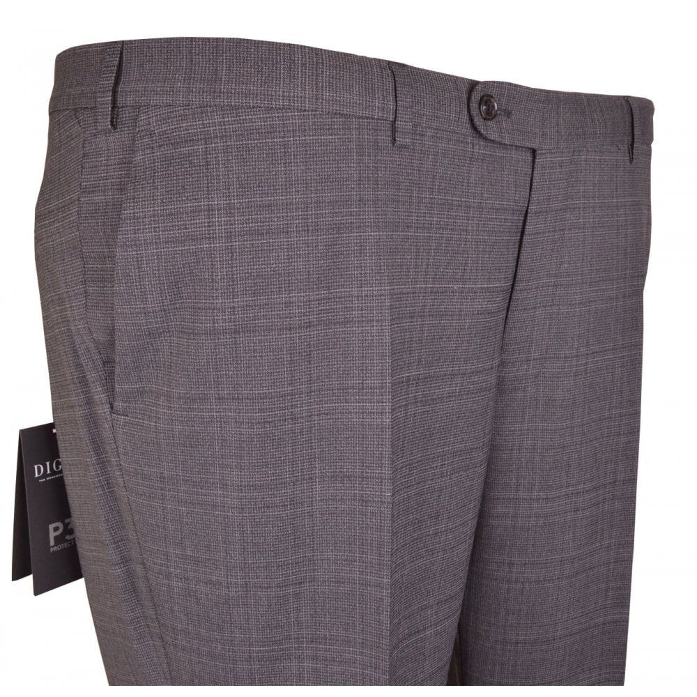 Digel Mix and Match Check Suit Trouser