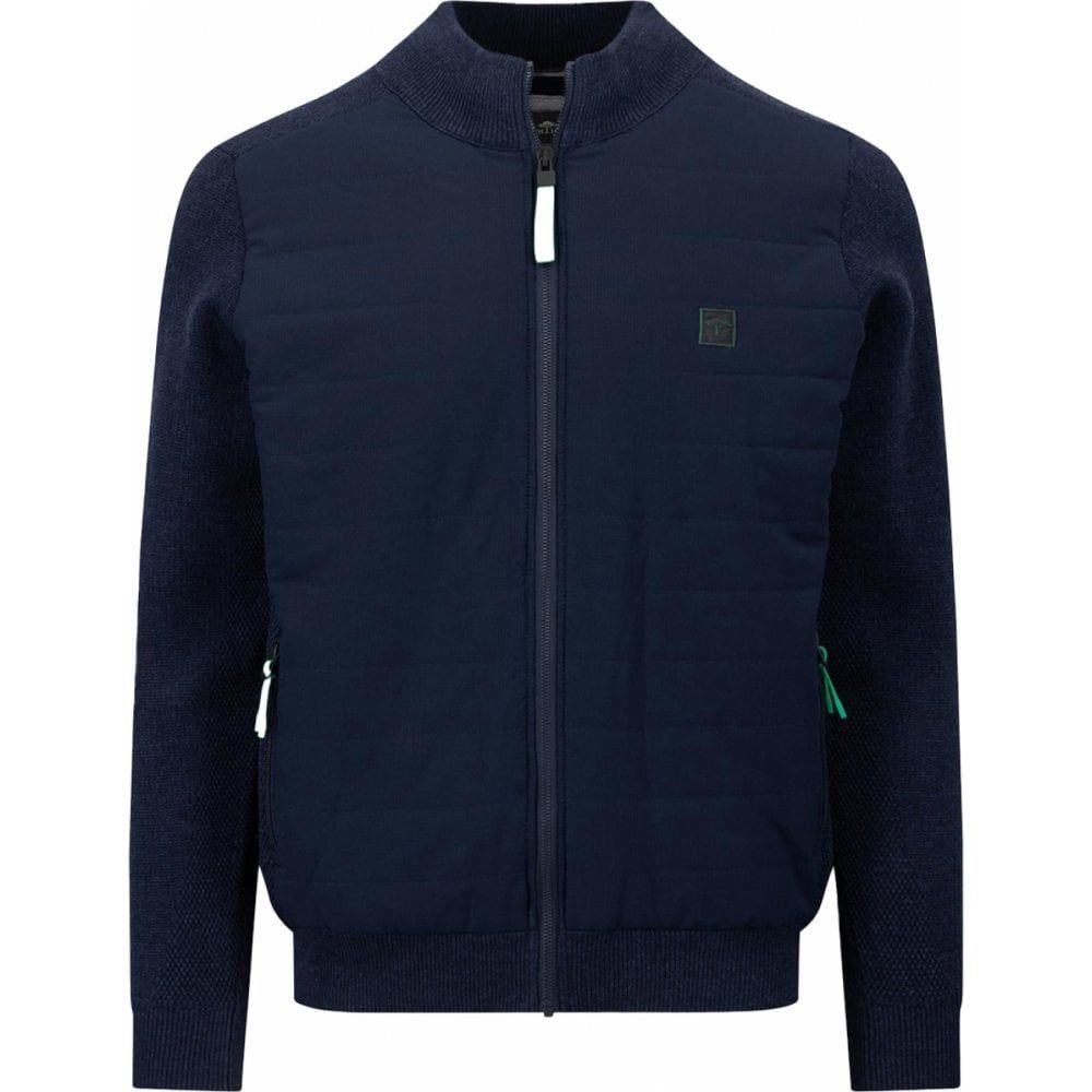Fynch Hatton Mens Big Size Hybrid Cardigan Jacket
