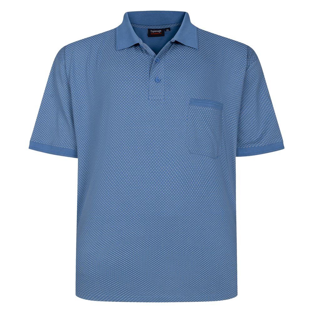 Espionage Mens Big Size All Over Printed Polo