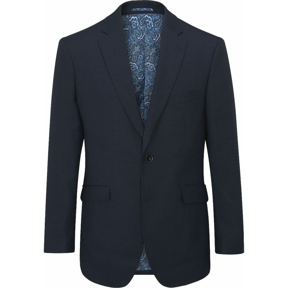 Skopes Mens Big Size Single Breasted Textured Cloth Suit Jacket
