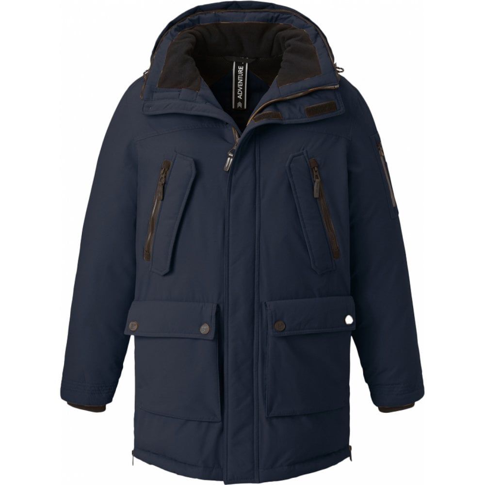 Redpoint Mens Big Size Winter Padded Coat With Detachable Hood