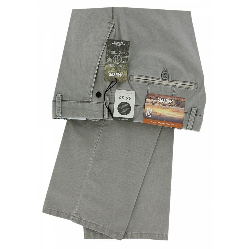 Meyer Mens Big Size Stretch Fairtrade Cotton Chino
