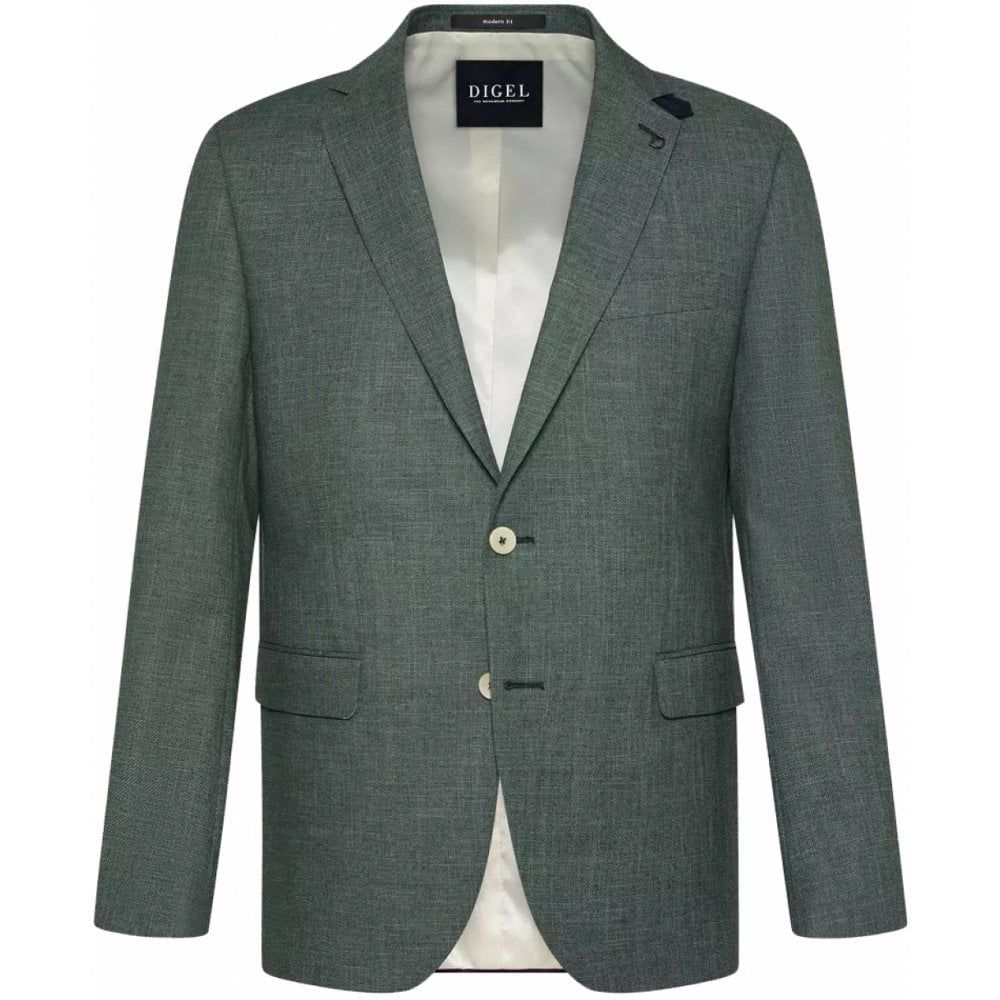Digel Mens Big Size Micro Fibre Stretch Single breasted Sports Jacket With Side Vents
