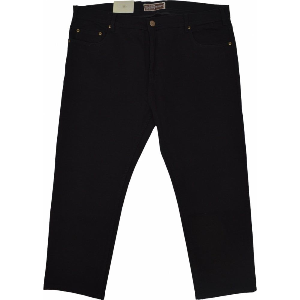 Ed Baxter Mens Big Size Stretch Five Pocket Western Jean