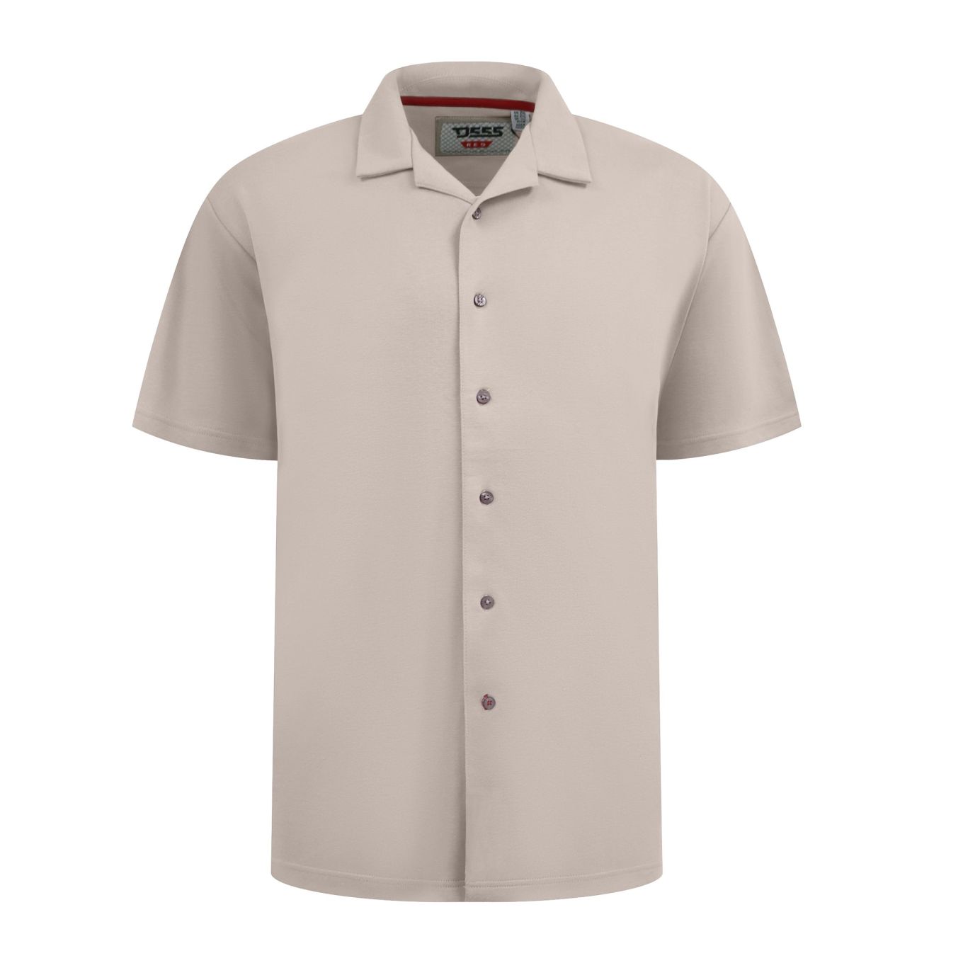 D555 Stretch Cuban Collar Resort Short Sleeve Shirt