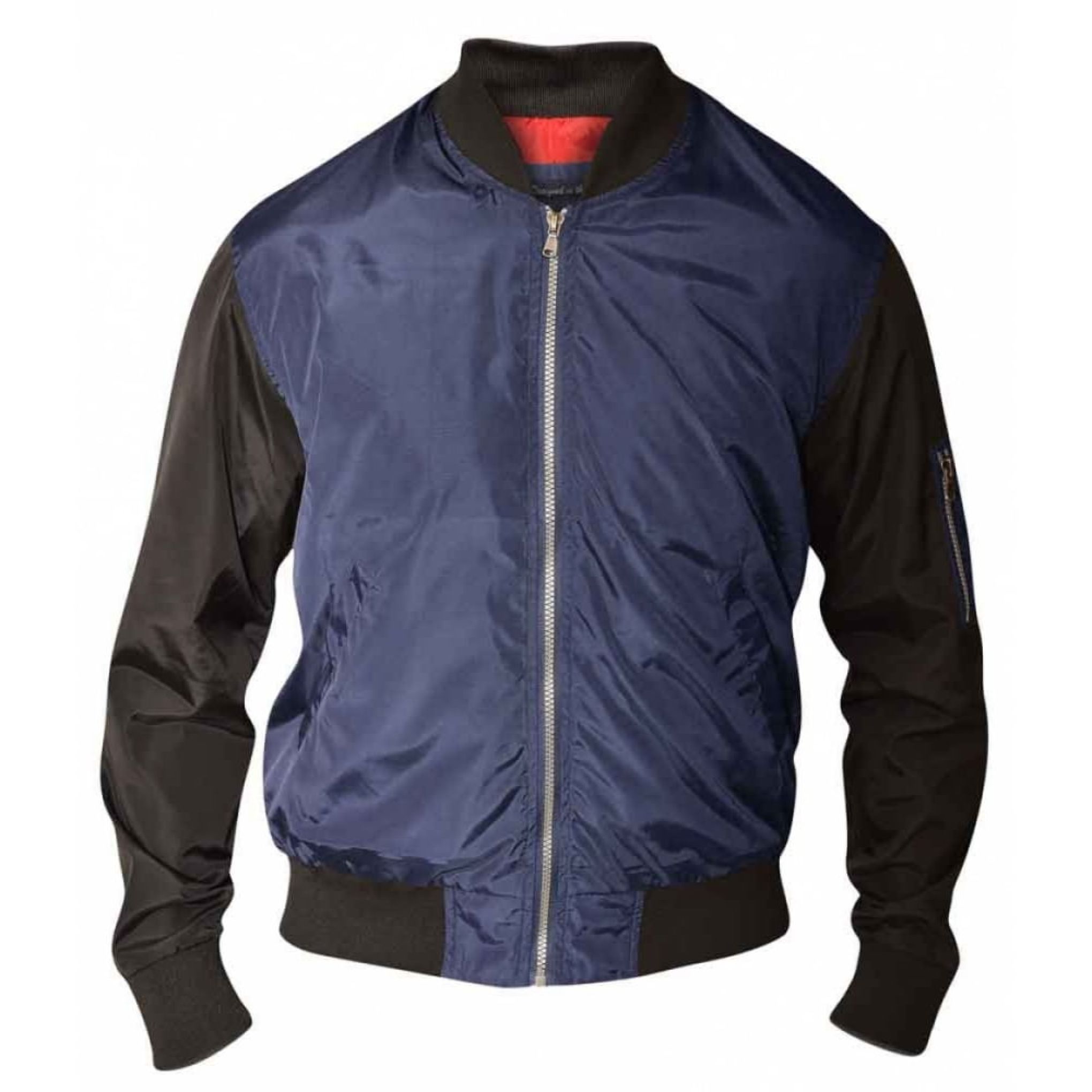 D555 by Duke Duke Two Tone Bomber Jacket Chatleys